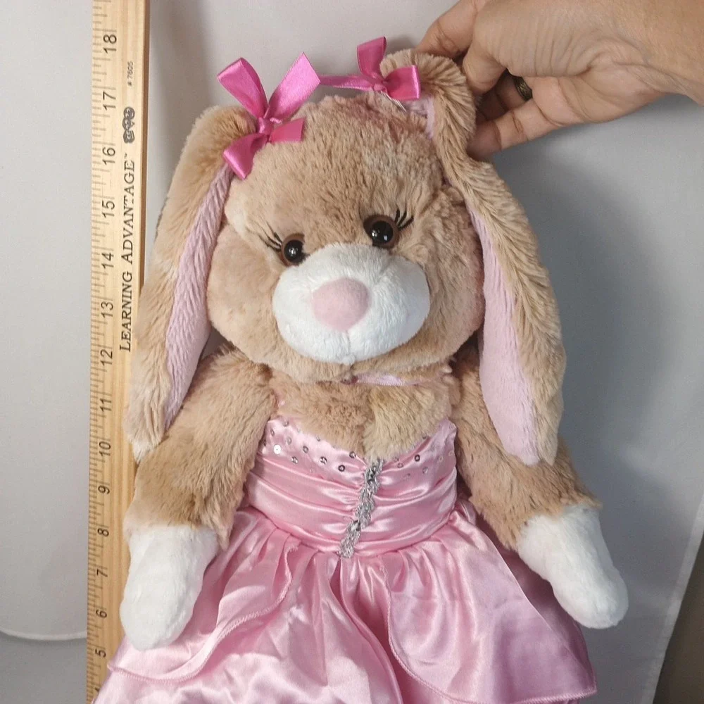 Build a Bear Cinnamon Swirl Bunny Rabbit Plush 18